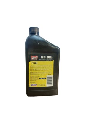 Nd oil sae 40 - Back Image