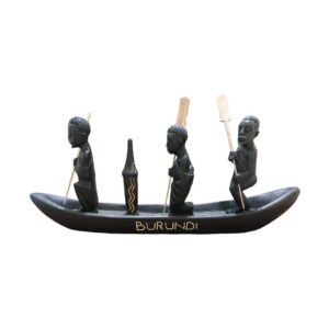 African wooden boat - Front Image
