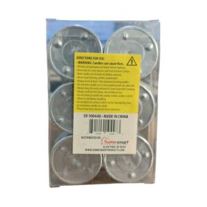 6 citronella candles - Back Image