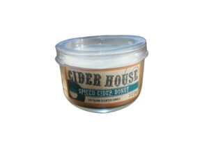 Cider house spice cider donut scented candle - Front Image