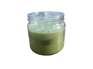 Colormate desert aloe scented candle - Back Image