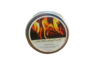 Old williamsburgh hearthside scented candle - Back Image