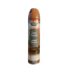 Sure scents amber woods air freshener - Front Image
