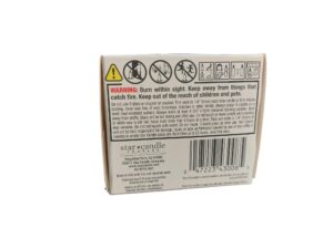 Salted gingersnaps candle - Back Image