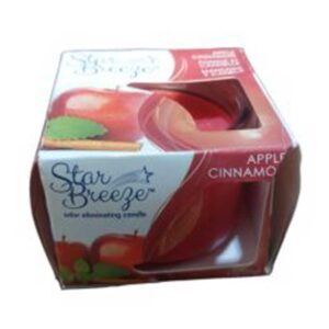 Apple cinnamon candle - Back Image