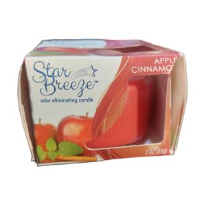 Apple cinnamon candle - Front Image