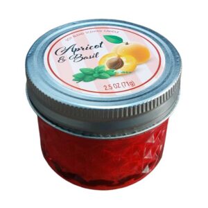 Apricot & basil candle - Front Image