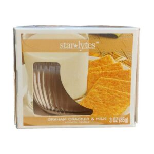 Biscuits graham et lait candle - Front Image