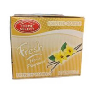 French vanilla candle - Back Image