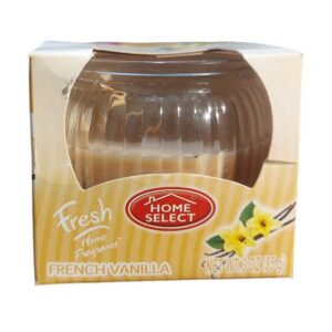French vanilla candle - Front Image