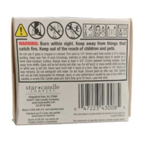 Home fragrance candle - Back Image