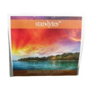 Island escape candle - Back Image