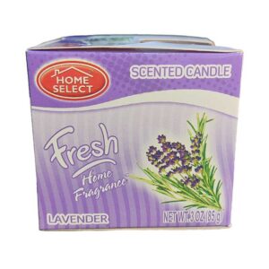 Lavender candle - Front Image