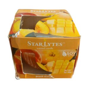 Peach mango candle - Back Image