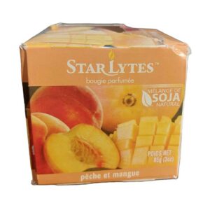 Peach mango candle - Front Image