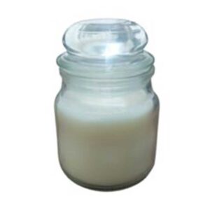Pepermint cream candle - Back Image
