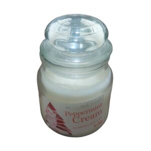 Pepermint cream candle - Front Image