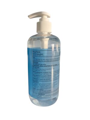 Hand sanitizer - Back Image