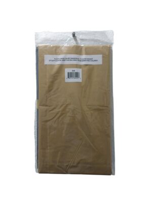 Gold plastic table cover - Back Image