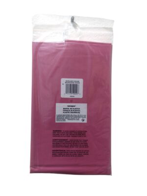 Burgundi round table cover - Back Image