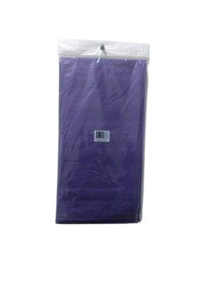 Purple plastic tablecover - Back Image