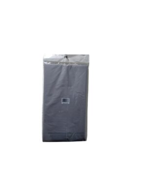 Gray plastic tablecover - Back Image