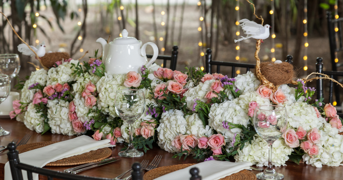 Table Centerpieces for graduation party